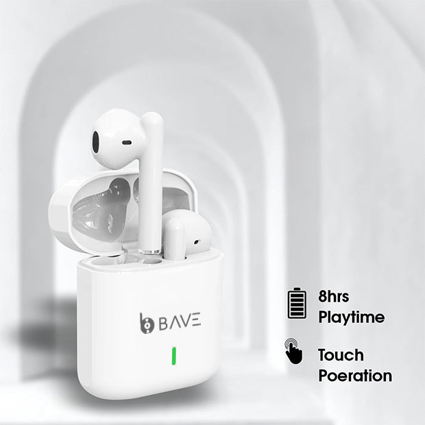 Mpods TWS Earbuds 8HR Playtime