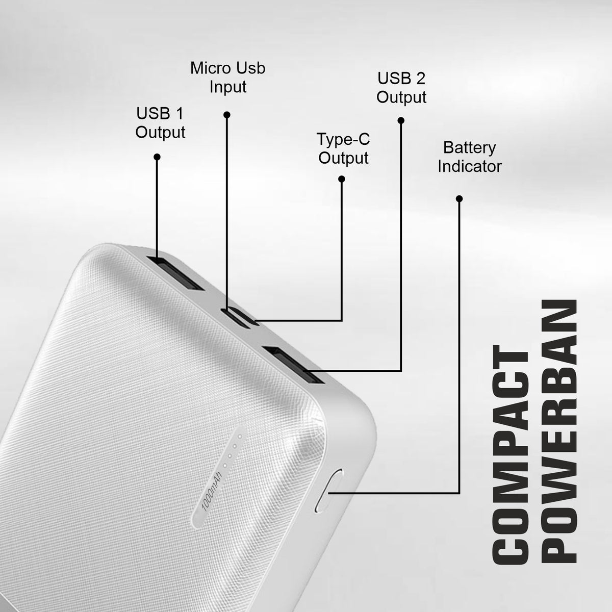 PZ-359 Power Bank 10000mAH-199